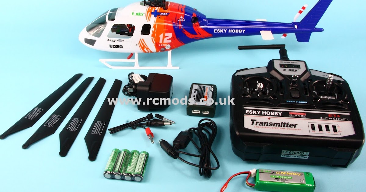 RC PARA TODOS Helicóptero Esky Big Lama