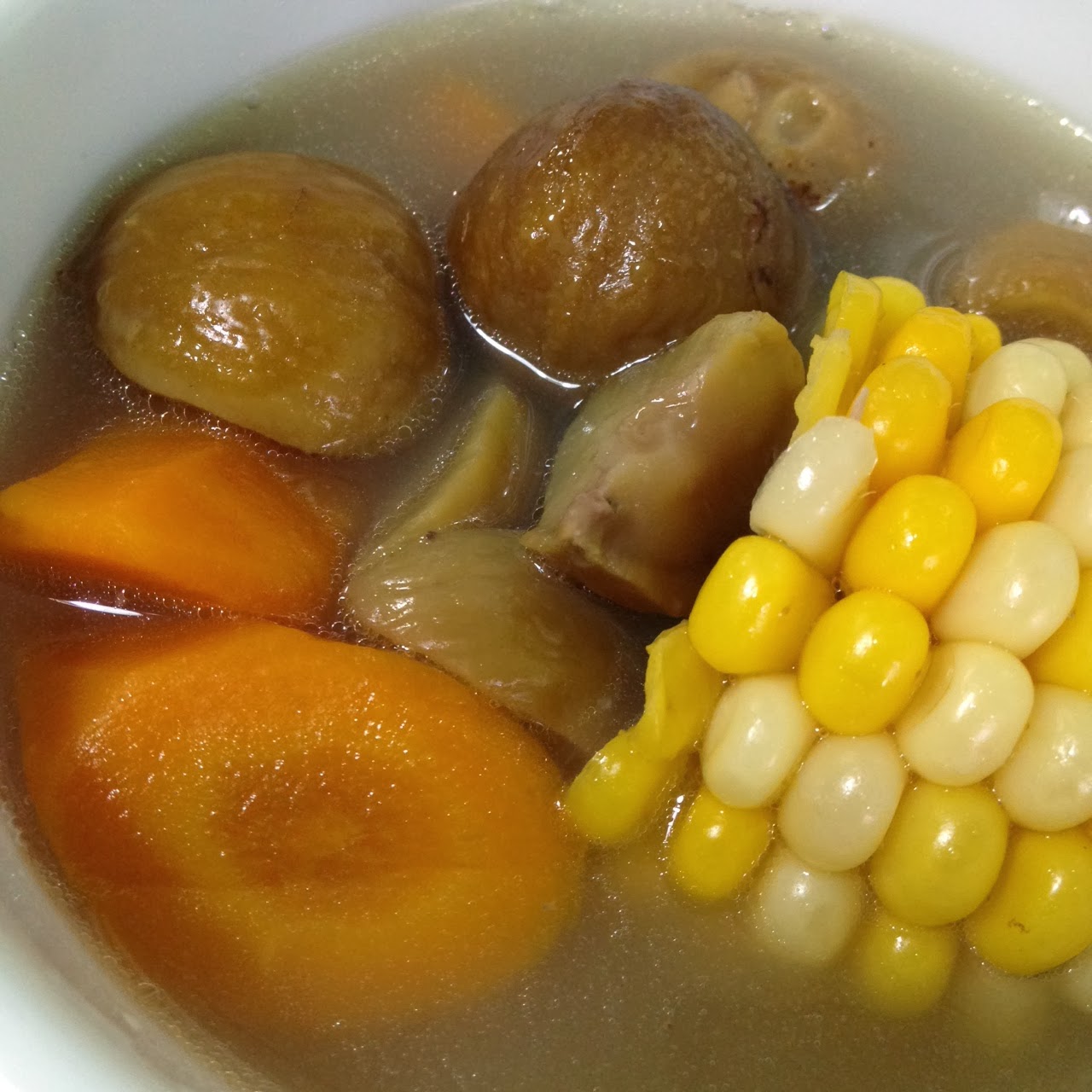 Loft48 Chestnut, Corn & Carrot Soup