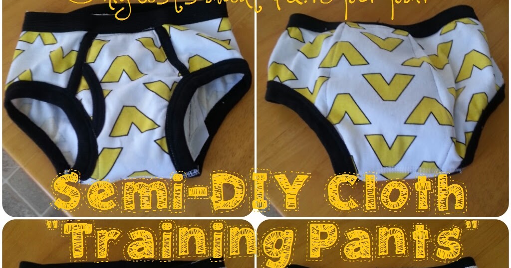 Leap!and the Net Will Appear Semi DIY Cloth Training Pants TUTORIAL