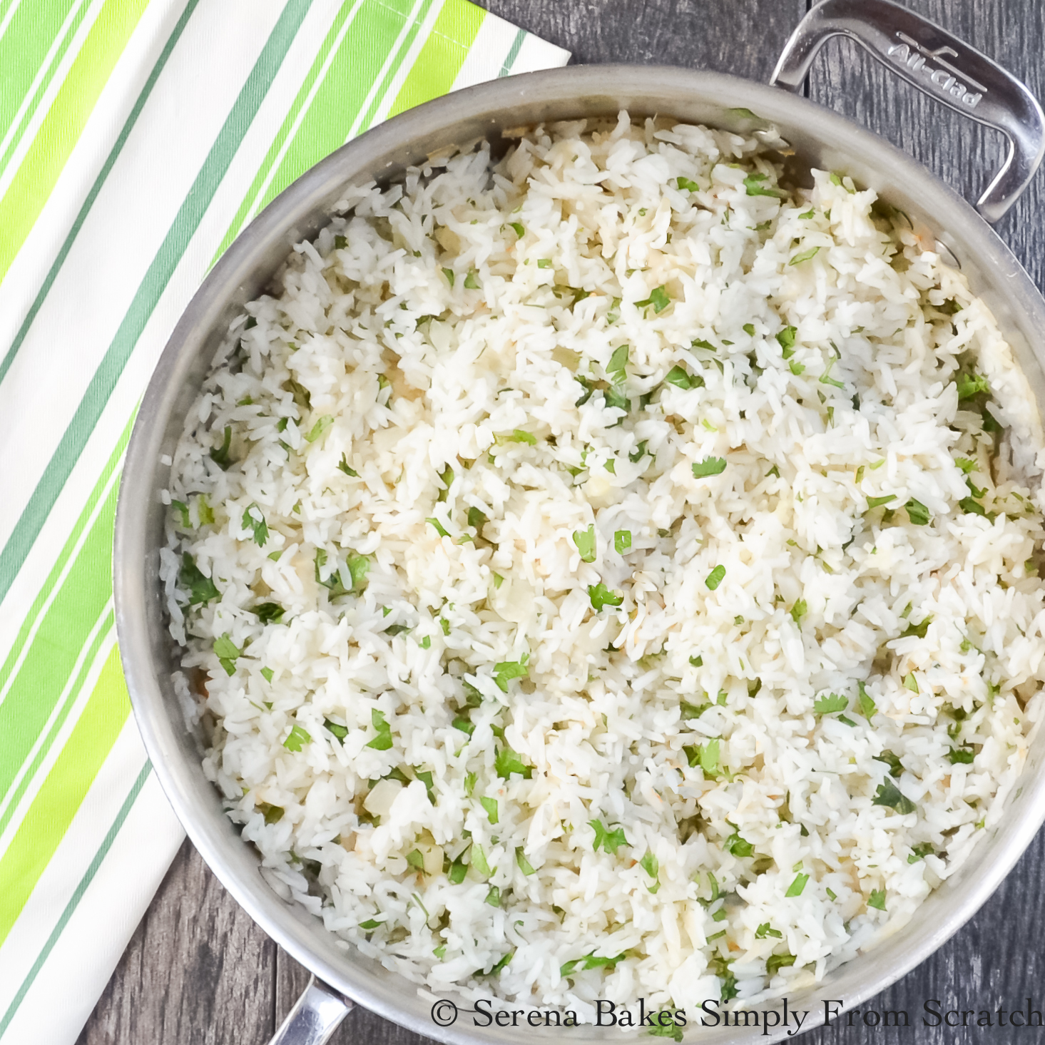 Cilantro Lime Rice Serena Bakes Simply From Scratch