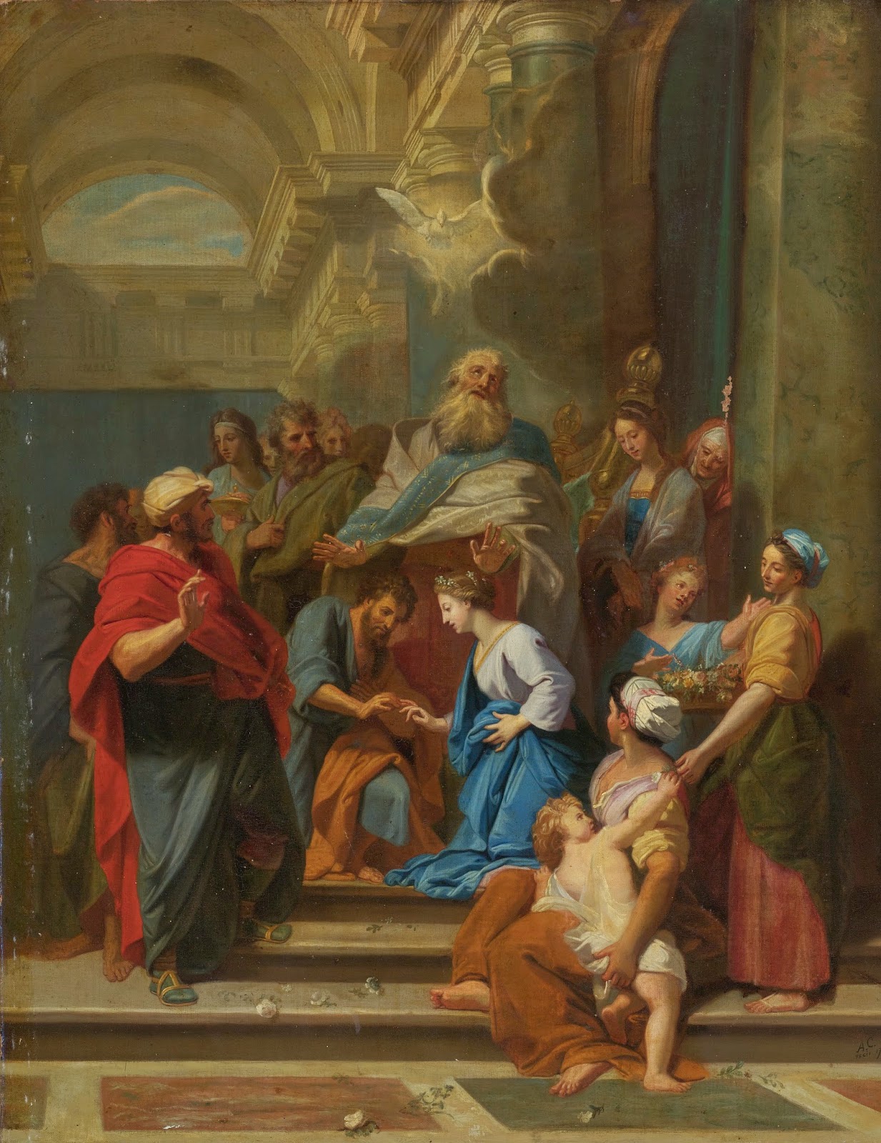 Scuola ecclesia mater: “cum esset desponsáta mater jesu marÃÂa ... Credenza rex tre ante