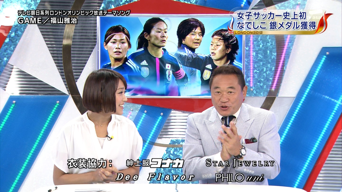 Mottiev S On Air 竹内由恵 ロンドンオリンピック12 サッカー女子決勝 Etc
