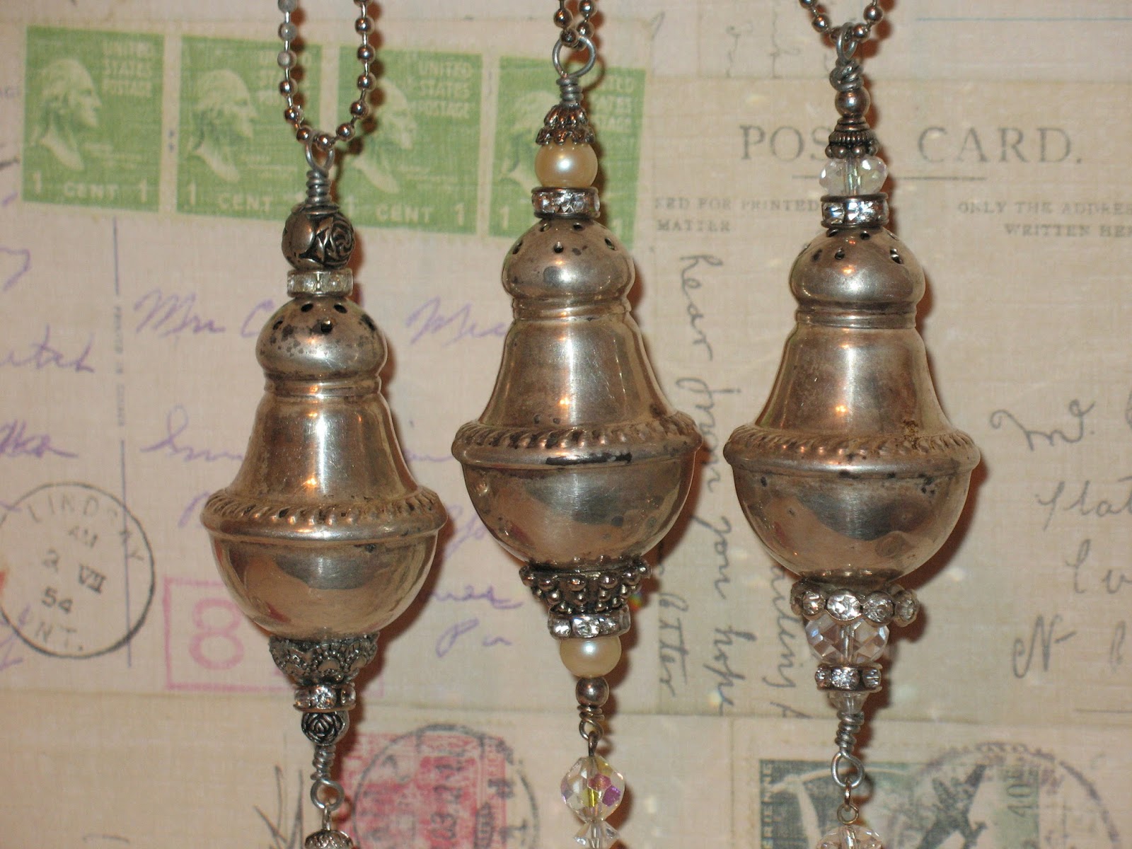 Artsy Fartsy Salt and Pepper Shaker Necklaces