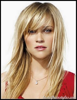 Celebrity Hairstyles With Bangs 2014