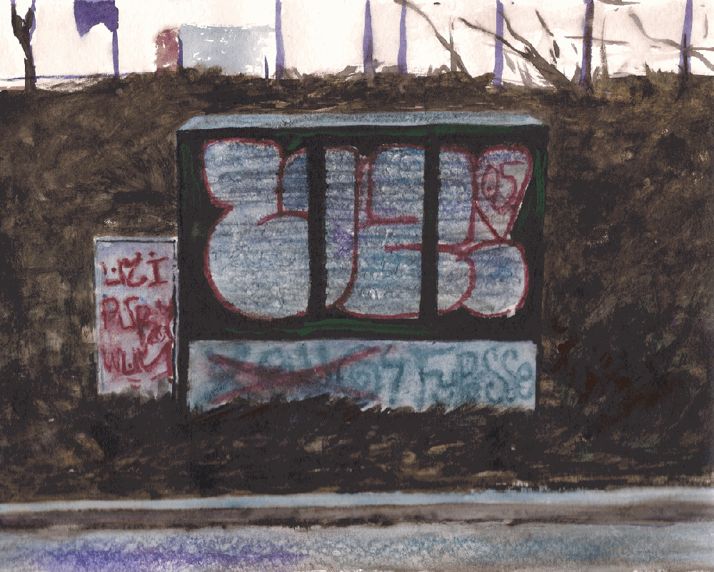 Digital Graffiti Insane Name In 3d Graffiti Letters Green Color