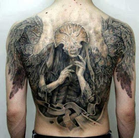 desenhos de tatuagens de anjos da morte