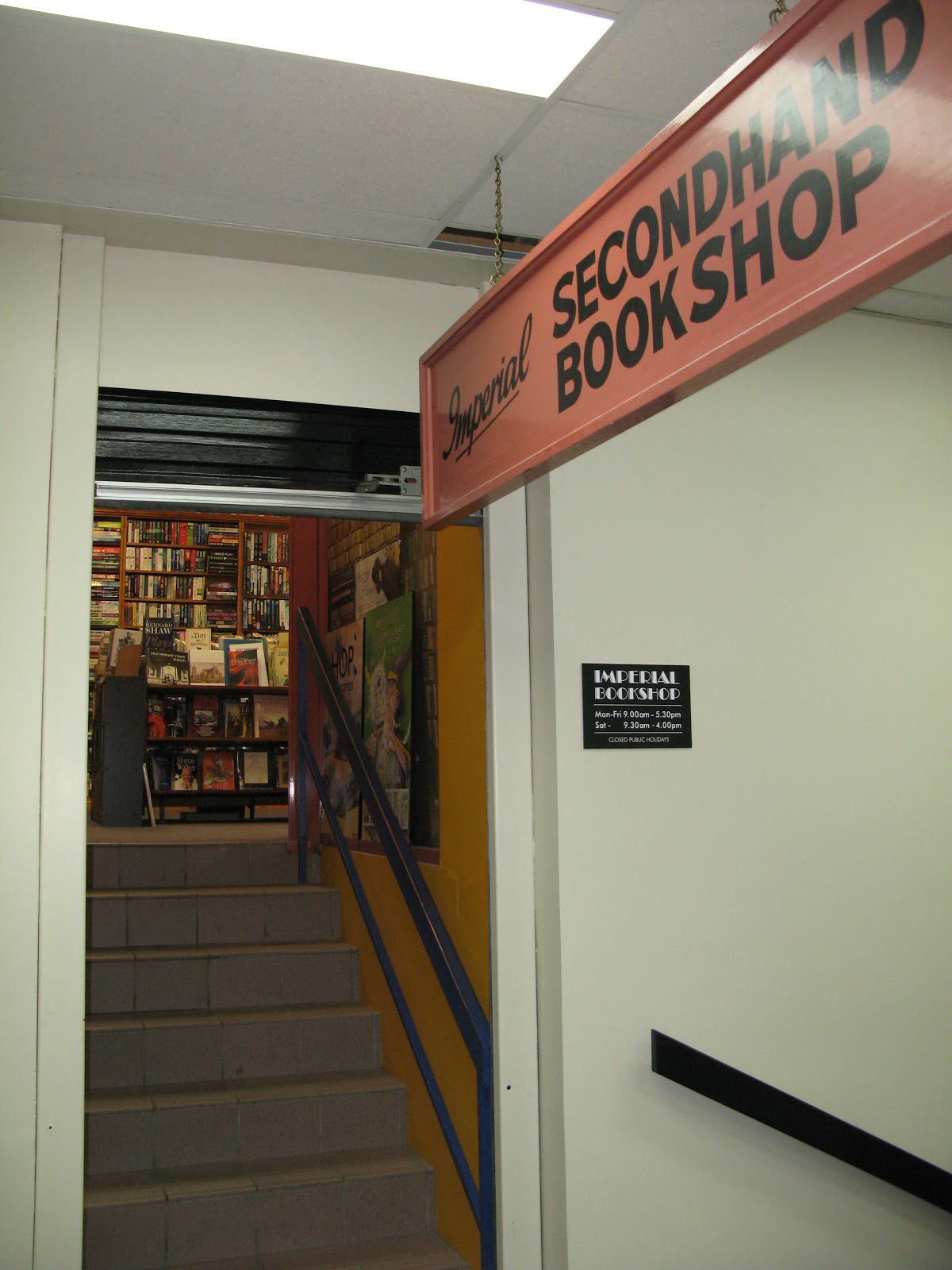 Collecting Piz Gloria Hobart Book Hunt