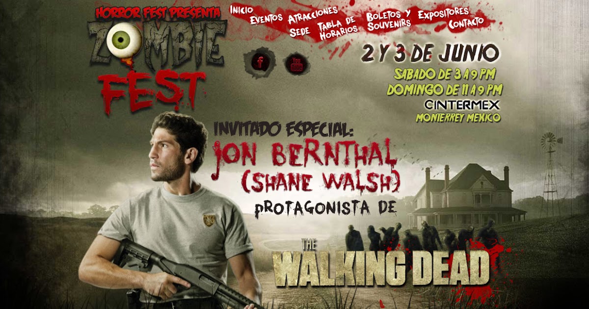 LA ZONA PROHIBIDA ZOMBIE FEST Monterrey, México "Conoce quien sera el