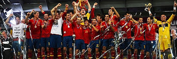 Foto Foto Selebrasi Spanyol Juara Euro 2012