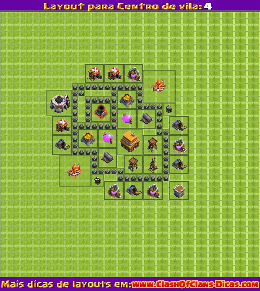 Секрет: Clash of Clans: расстановка на базе от TX 3 до TX ...