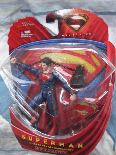 Mattel Superman Man of Steel Movie Masters Kryptonian Command Key