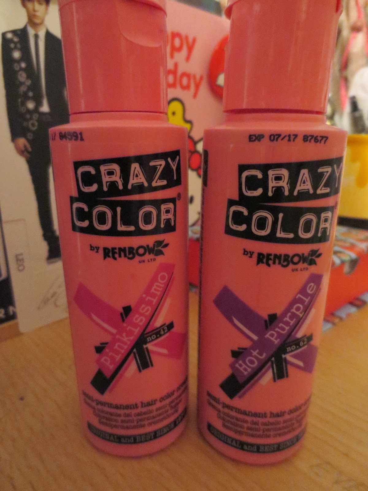 Polkadots Crazy Color And Directions Hair Dye Pt 2