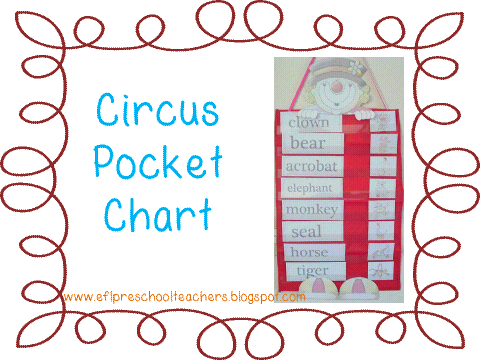 ESL/EFL Preschool Teachers: Circus Theme for ELL