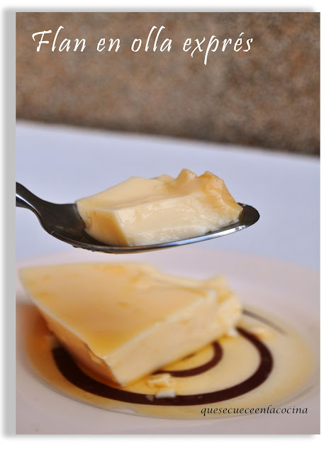 Flan En Olla Express
