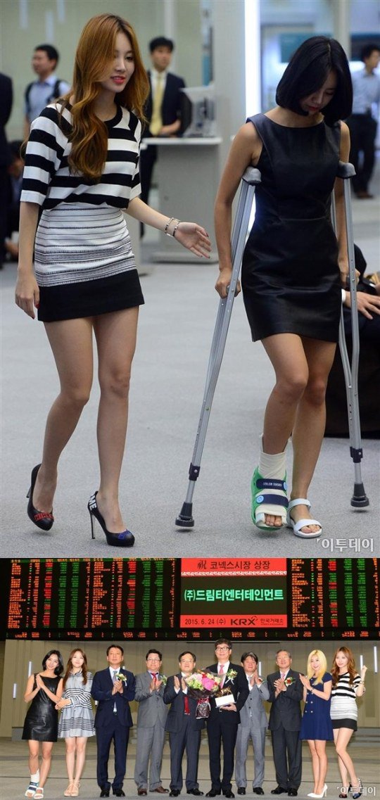 Hyeri spotted in a leg cast ahead of comeback Netizen Buzz