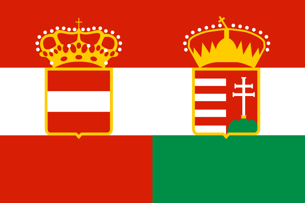 Bandera del Imperio Austro-Húngaro