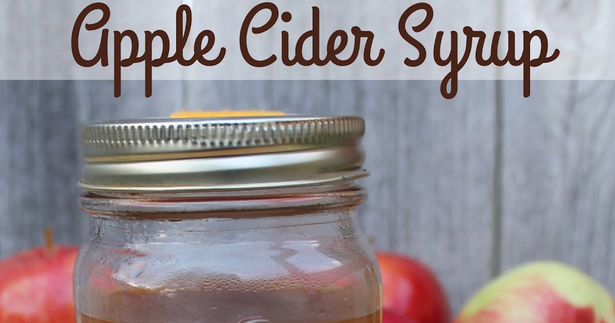 The Craft Patch Apple Cider Syrup
