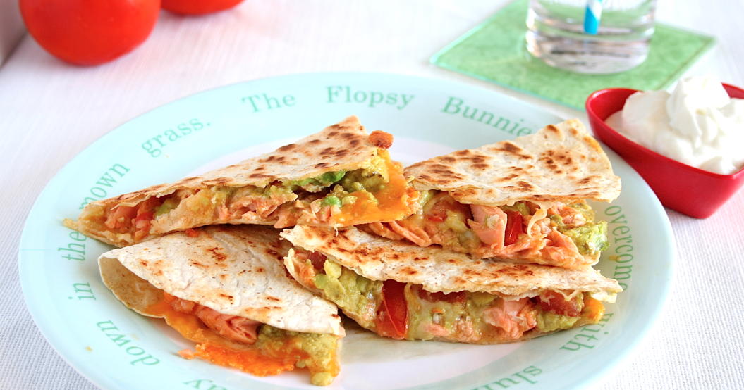 Mama Grubbs Grub Salmon Quesadillas