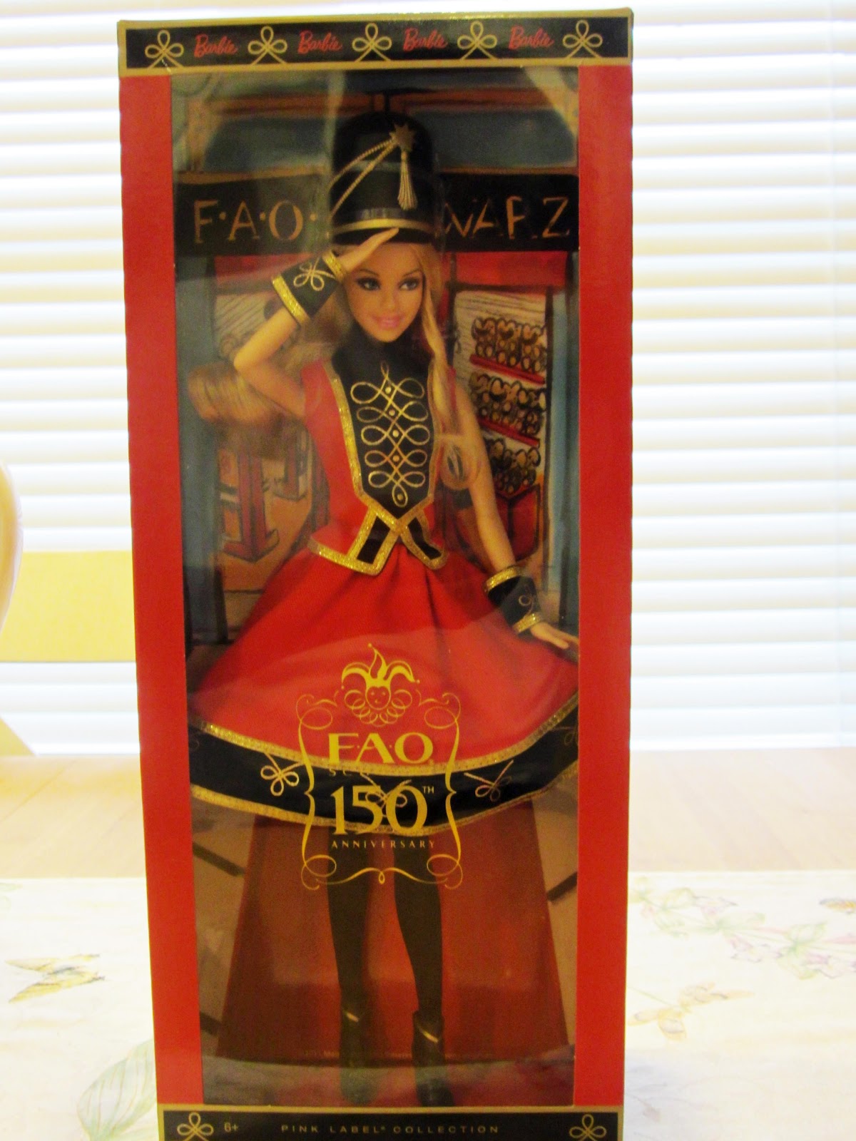 Saturday Morning Toyz Fao Schwarz 150th Anniversary Barbie In Store NOW!