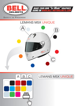 Bell Helmet Template