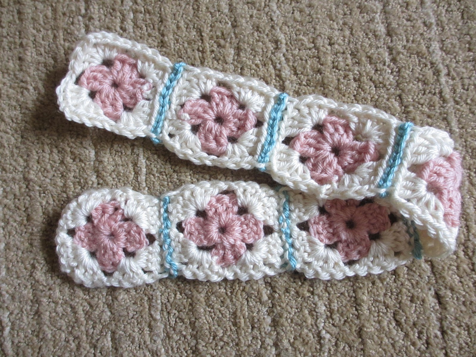 Jay's Boutique Blog FREE PATTERN ShellEdged Granny Square Headband