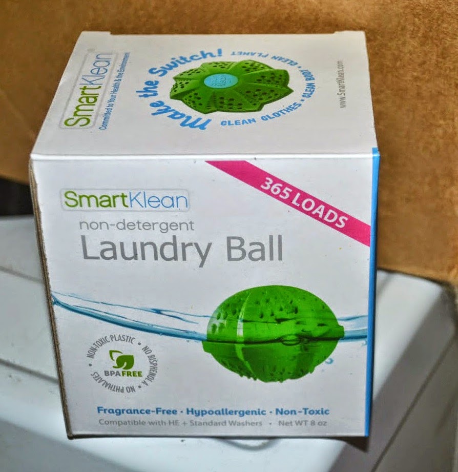 Reviews, Chews & HowTos Review & Giveaway SmartKlean Laundry Ball