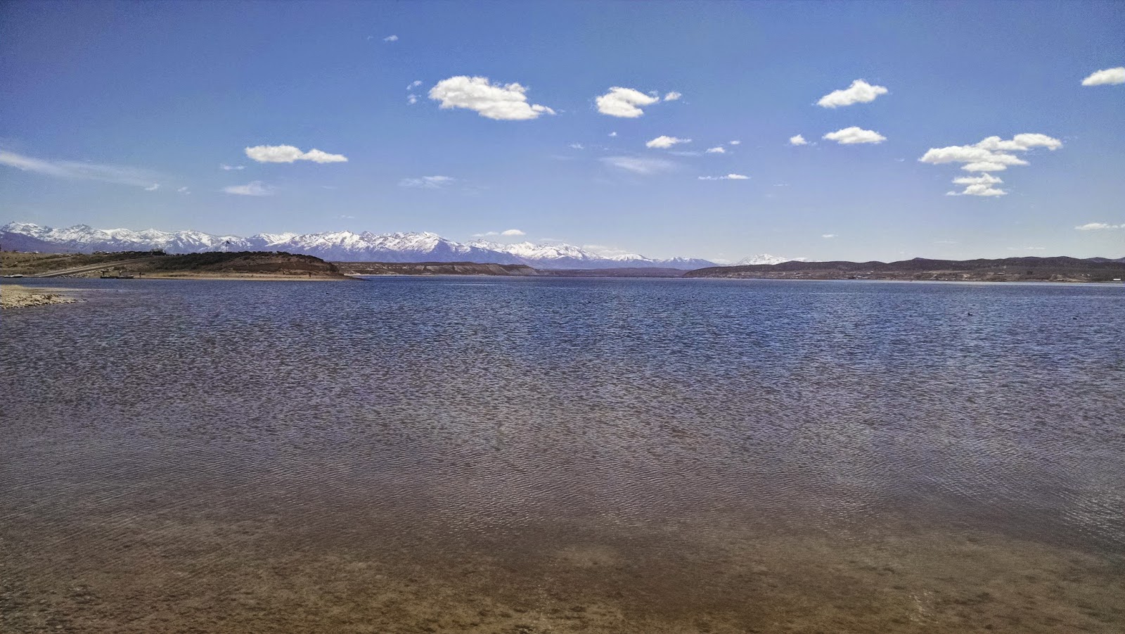 Running on Eddie South Fork Reservoir Elko Nevada