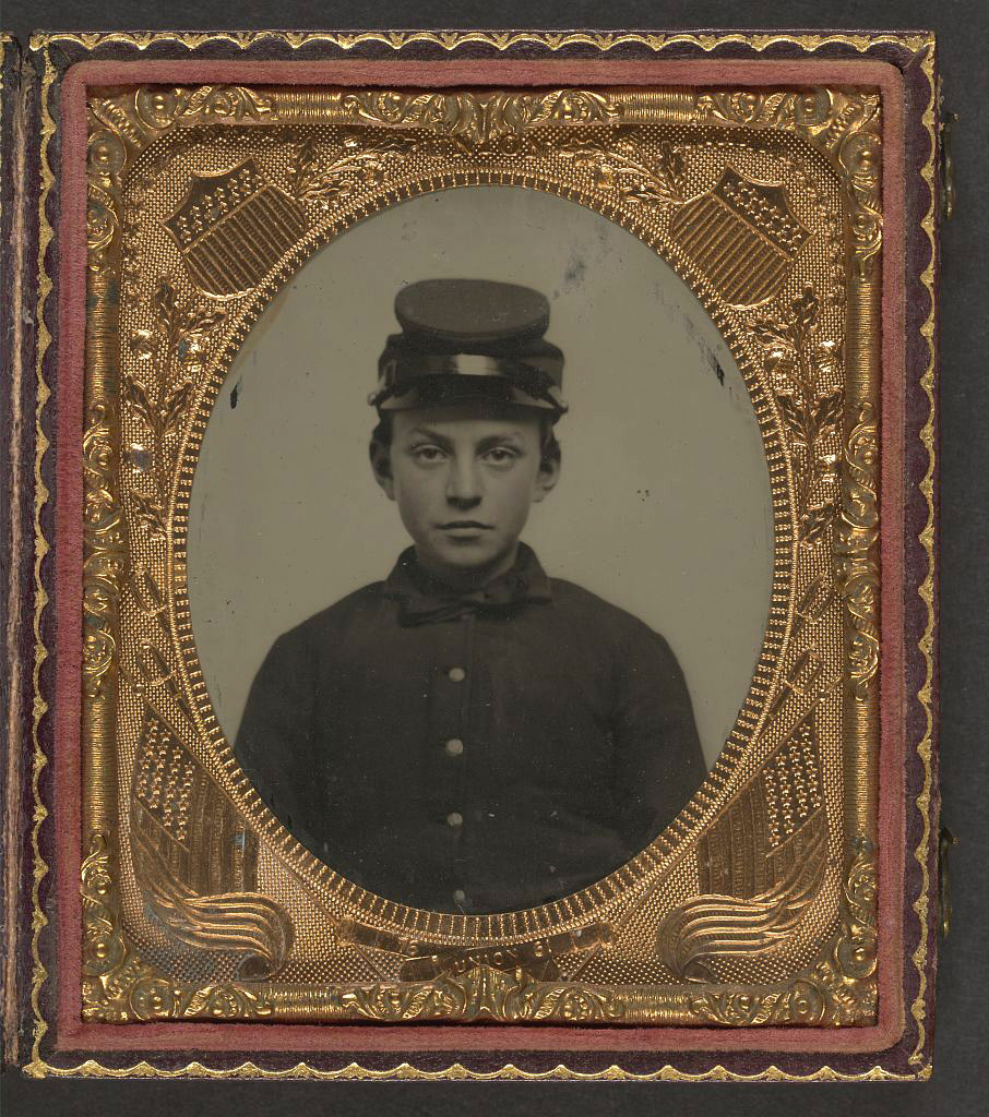 Glass Eyes Civil War Tintypes