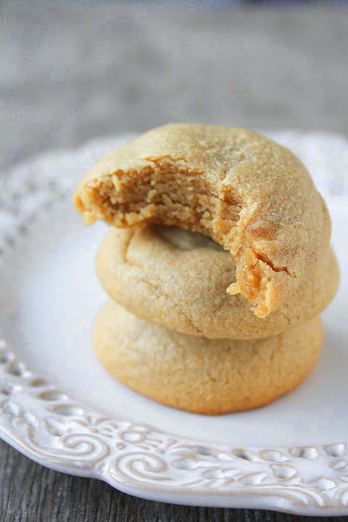 collecting memories Thick and Chewy Peanut Butter Cookies