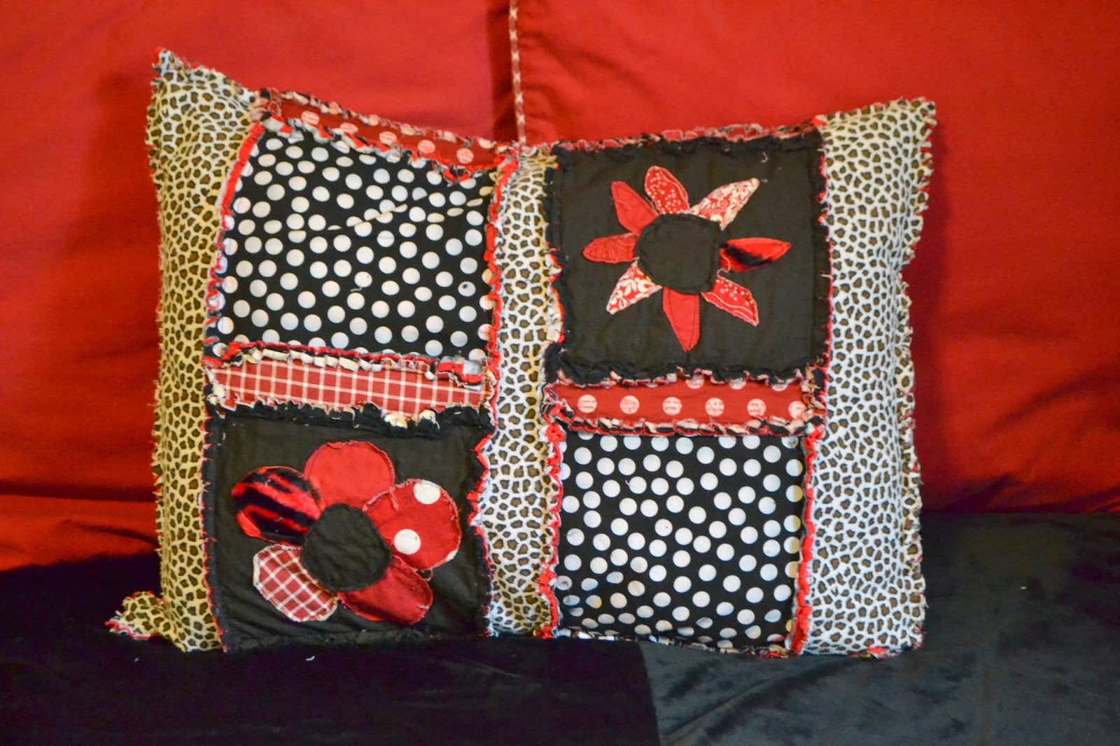 Rag Quilt Pillow Sham Sewing Pattern A Vision to Remember All Things