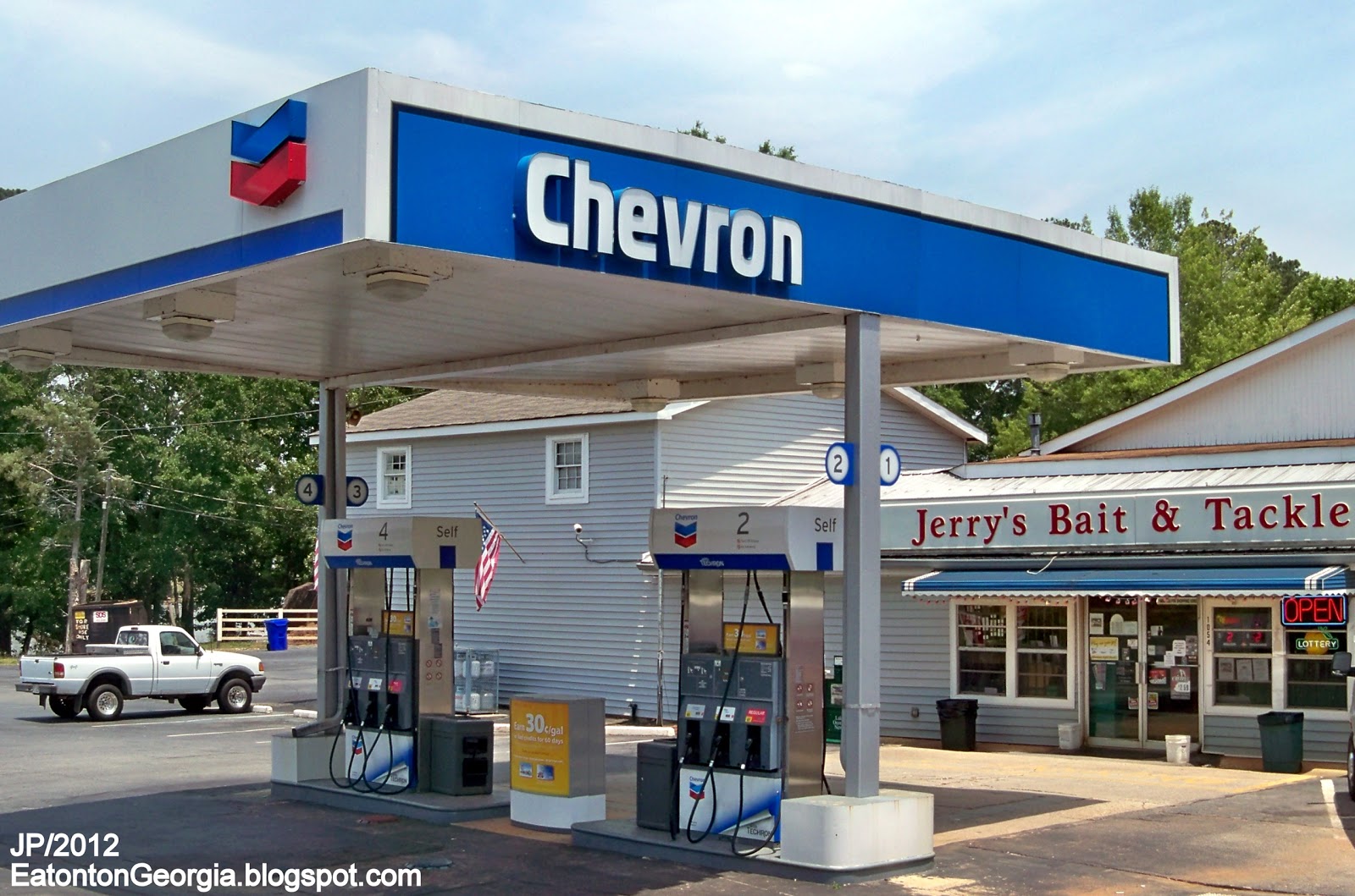 EATONTON Putnam Co. Restaurant Dr.Hospital Bank Church Attorney