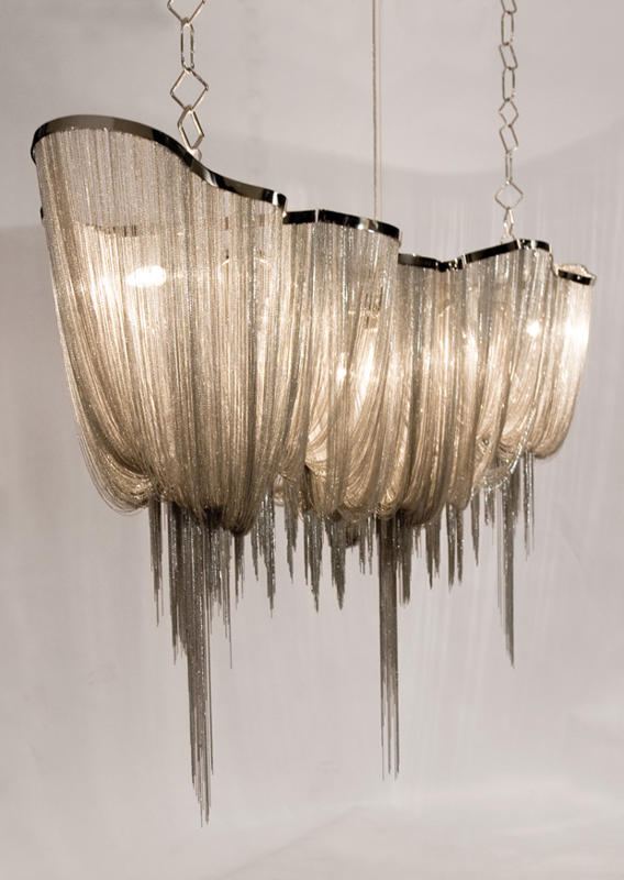 Lighting Design Alan Mizrahi Chain Chandeliers