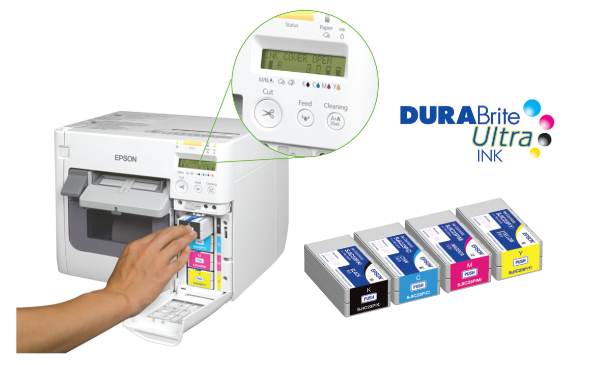 Jual Printer Label Warna Inkjet Epson TMC3510 PT. MAXMEDIA COMPUTER