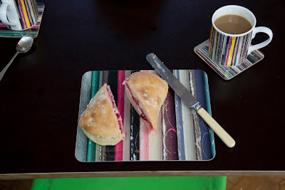 Very large Stacks and Stripes placemats made in UK by Ella Doran Very large Stacks and Stripes placemats made in UK by Ella Doran