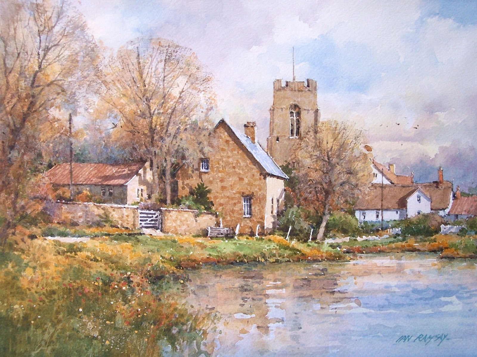 Ian Ramsay Watercolors Here are some of the pieces that I have painted