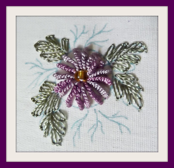 RosalieWakefieldMillefiori Fine, Upstanding Daisies Stitched in