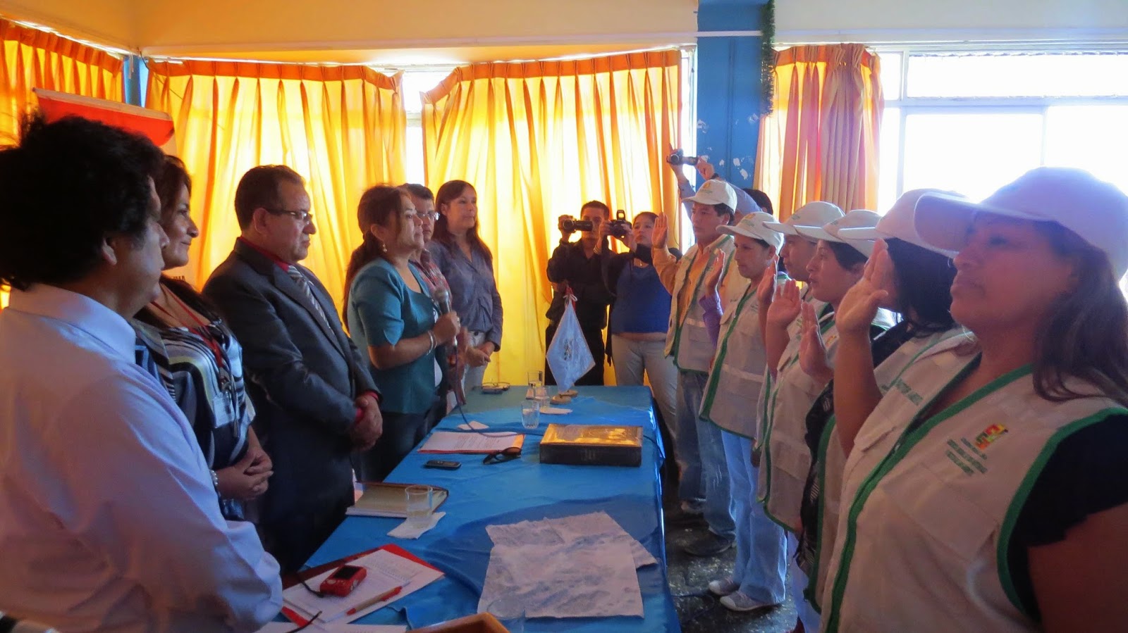 Gobierno Regional de Lima EN EL DISTRITO DE CHILCA CAÑETE JURAMENTO