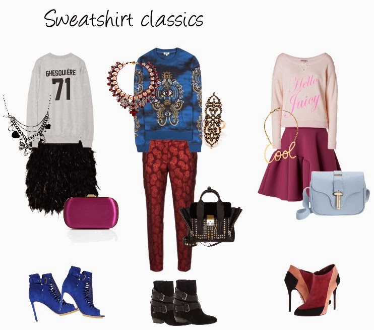 How to wear sweatshirts in the spring How to wear sweatshirts in