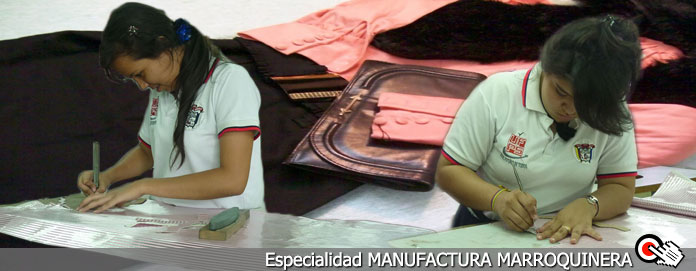 Clic en la Foto para conocer las Especialidad en Manufactura Marroquinera