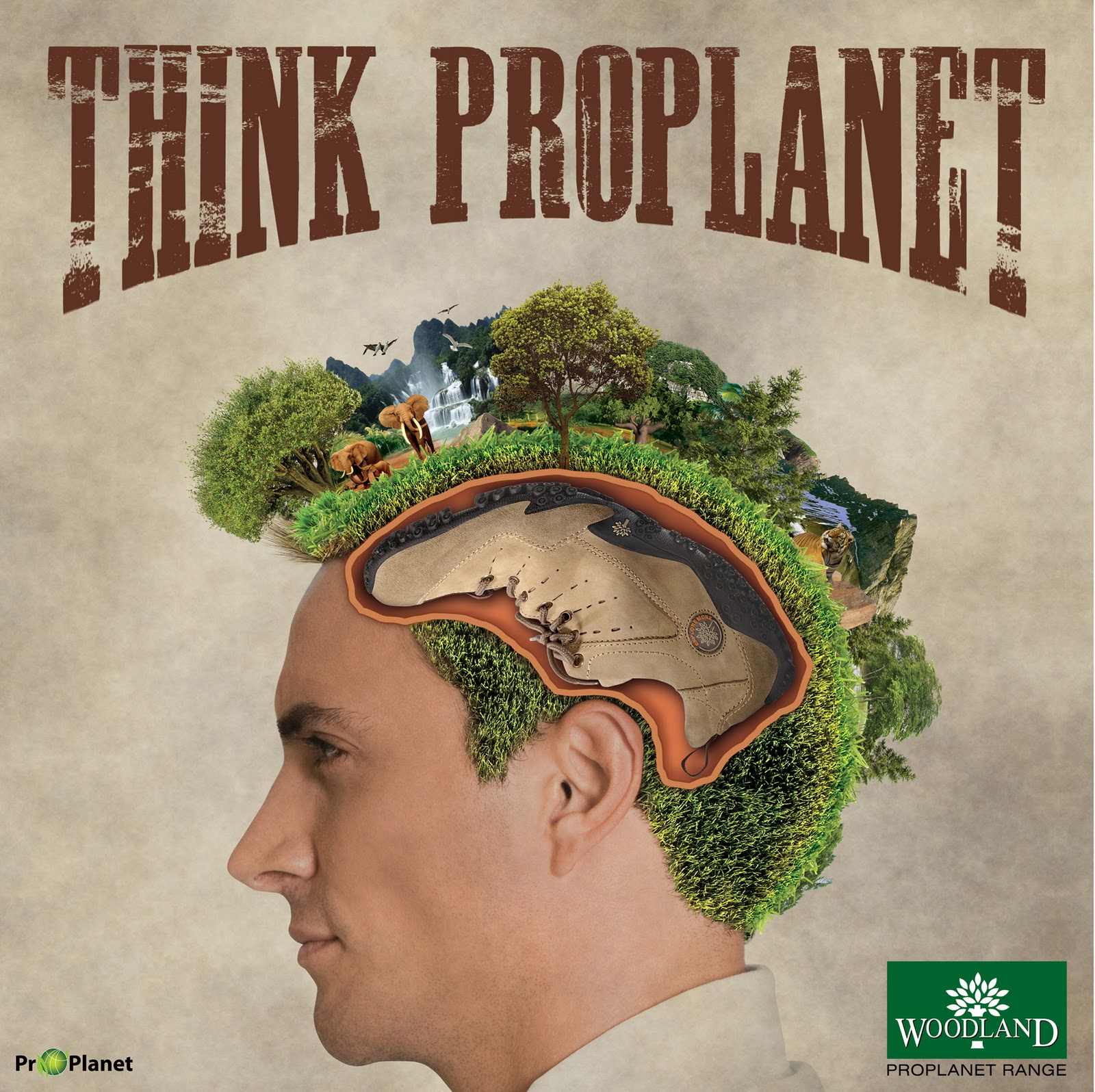 Woodland original Think Green! Think