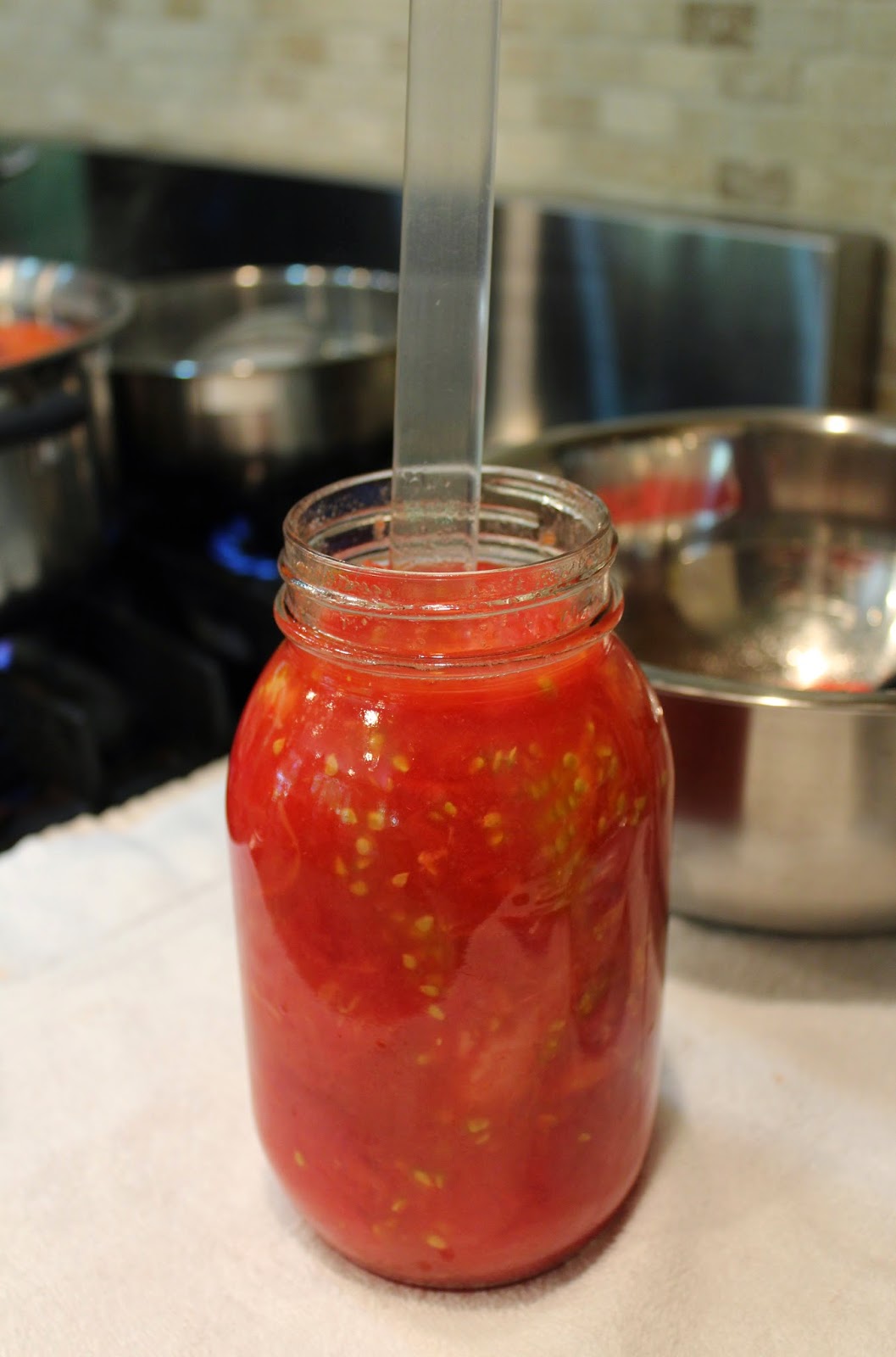 Ohio Thoughts Canning Tomatoes