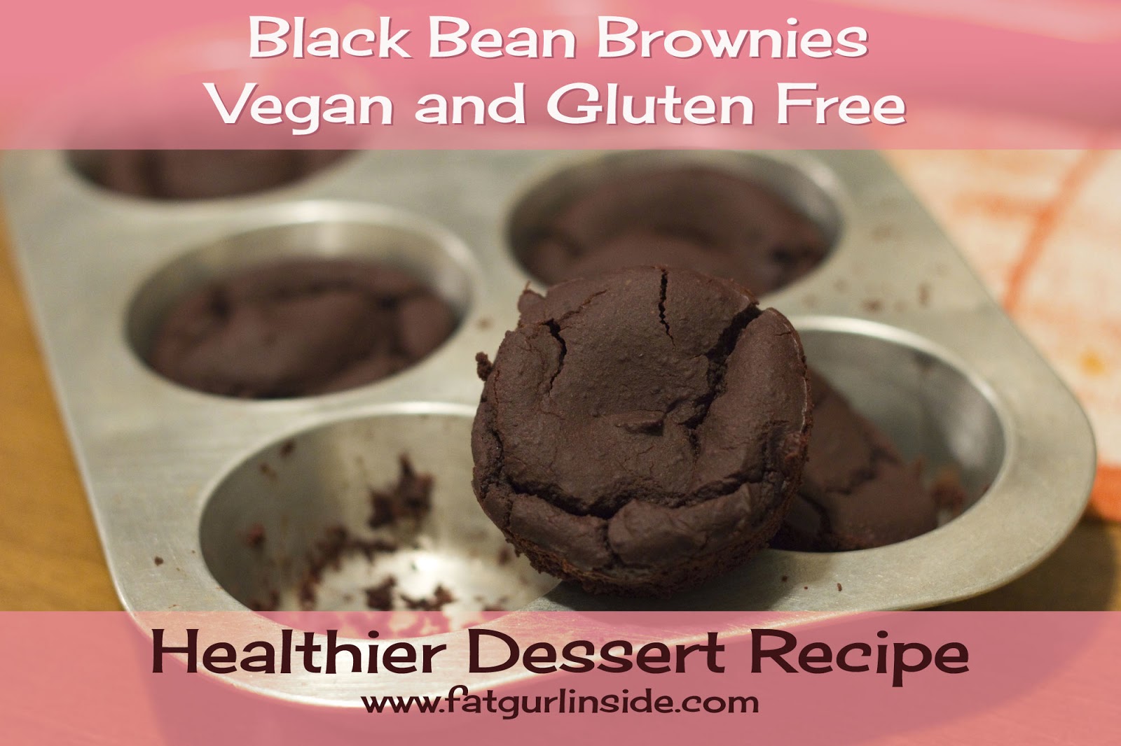 Black Bean Brownies Vegan and Gluten Free