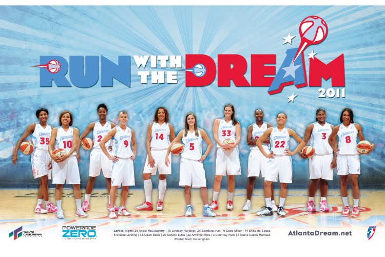 Atlanta Dream Team Poster Thomas Boucher Blog
