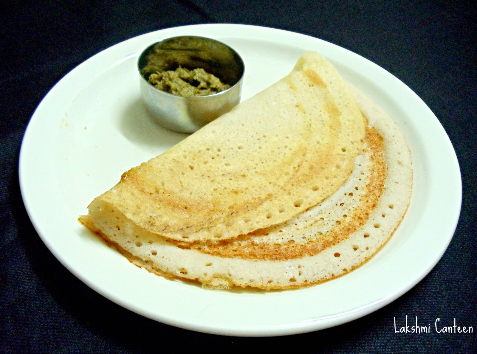 Lakshmi Canteen Mixed Rice Lentil Dosa Version 2