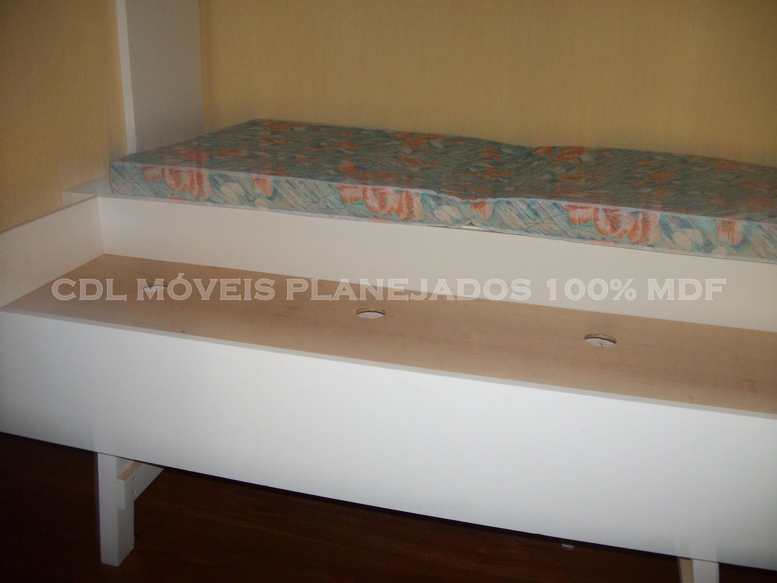 CDL Móveis Planejados 100% MDF ARMÁRIO COM CAMA DE Aparador Ferro E Madeira ~ CDL Móveis Planejados 100% MDF ARMÁRIO COM CAMA DE