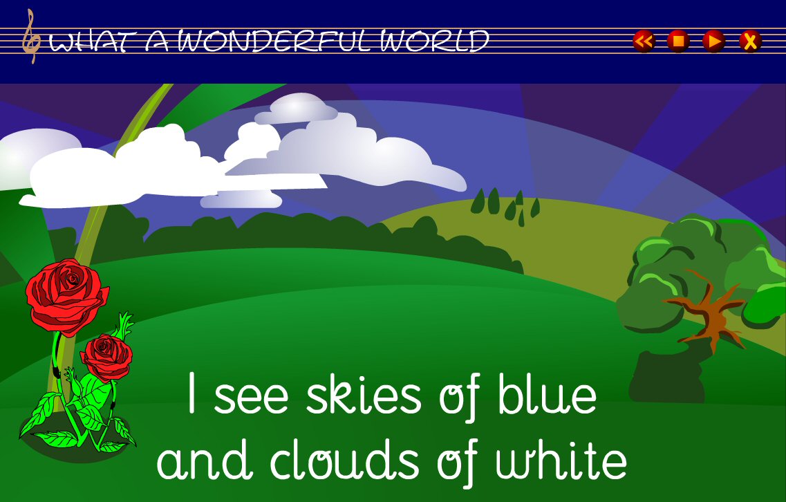 a wonderful world a wonderful world