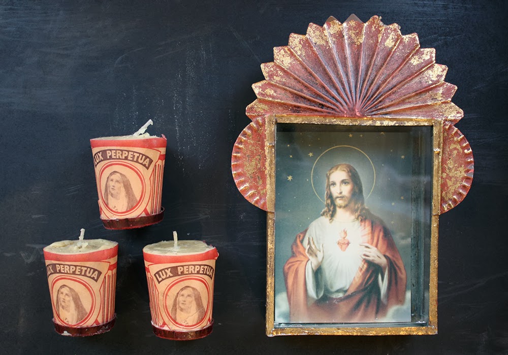 The Paris Market & Brocante Lux Perpetua The Mexican Votive Candle