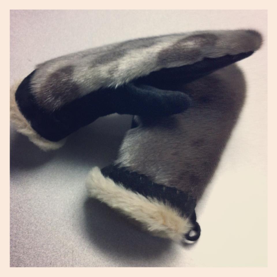 Northern Light Mukluks Seal Fur Mittens