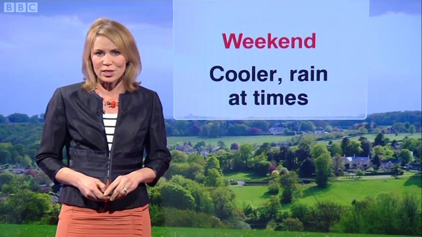 UK Regional News Caps Dianne Oxberry BBC North West Weather