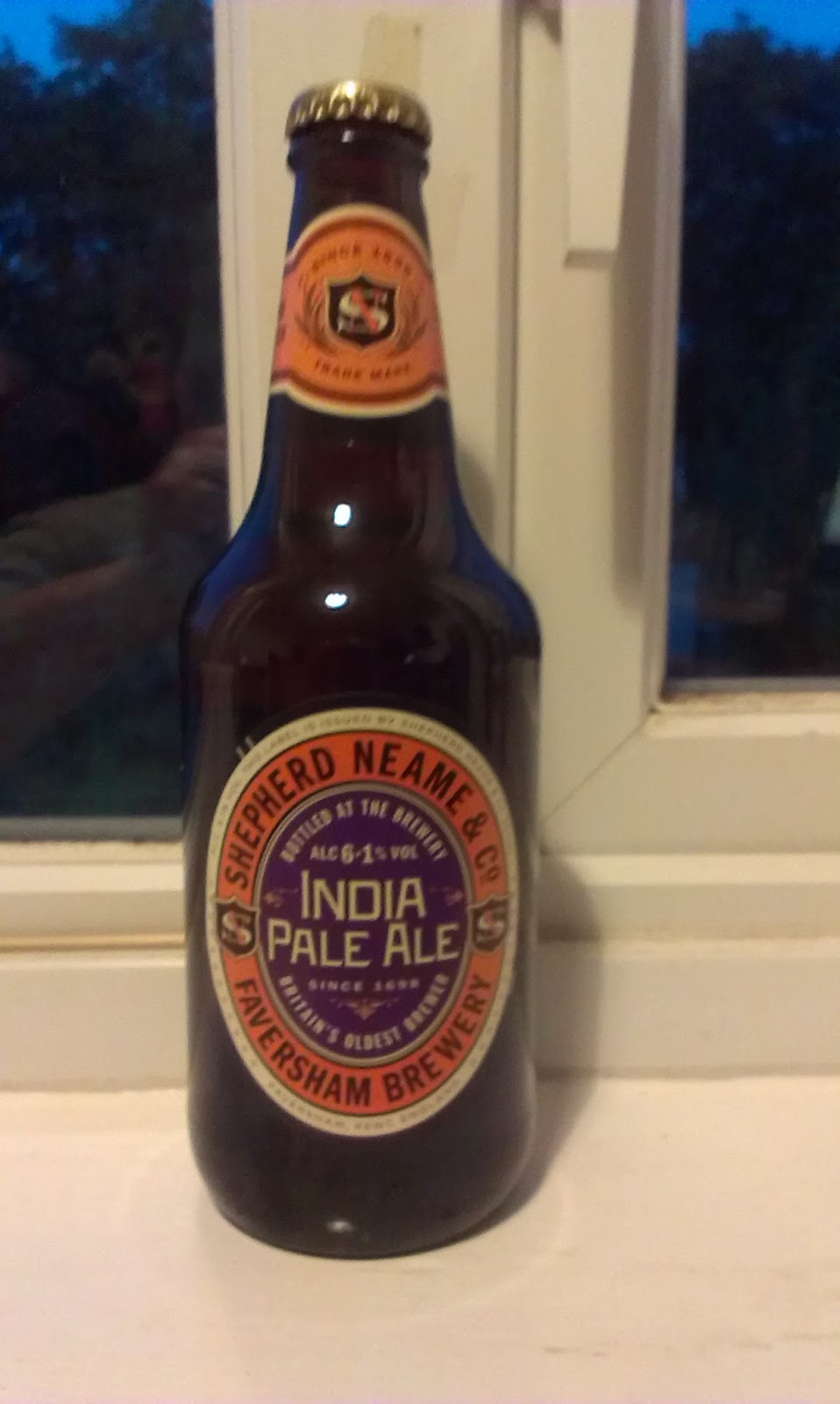 Paul's Beer & Travel Blog Shepherd Neame India Pale Ale Limited Edition